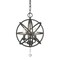 Z-Lite Tull 3 Light Chandelier, Matte Black 458-12MB - alternate 6
